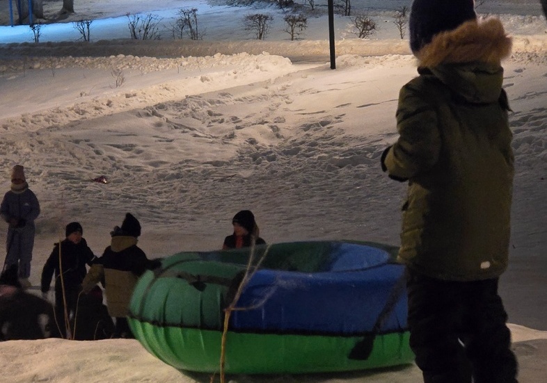 О погоде в новогоднюю ночь на Бору