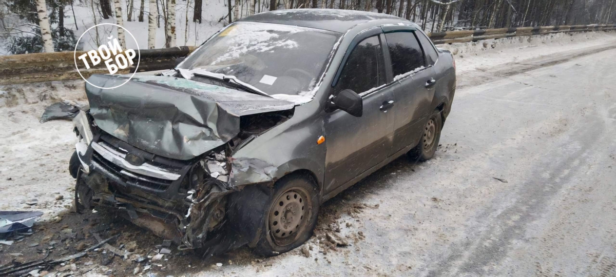 Ребенок госпитализирован в областную больницу после ДТП в Борском районе