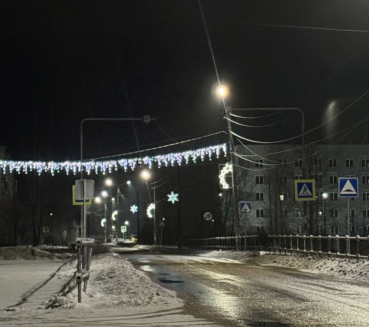 Отключение электроэнергии на Бору 24 декабря