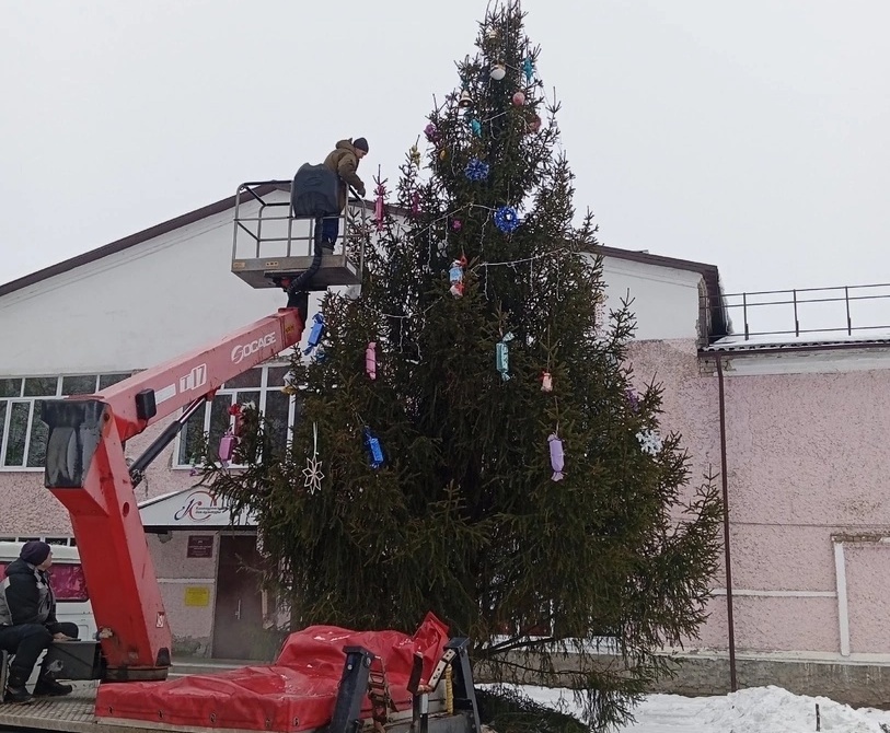 Новогодняя новость из Кантаурово: