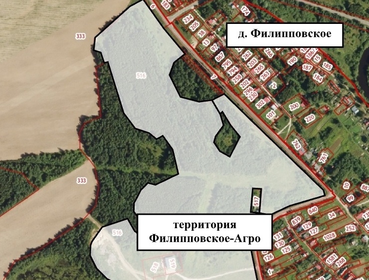 Что будет рядом с деревней Филипповское?