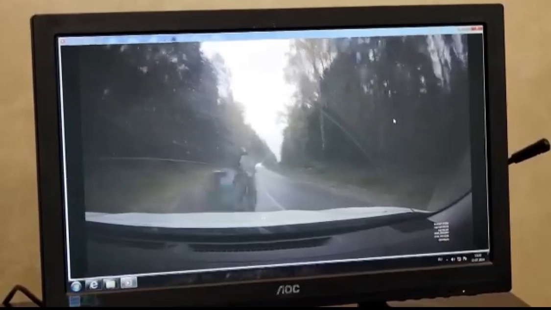 Момент смертельного ДТП попал на камеру