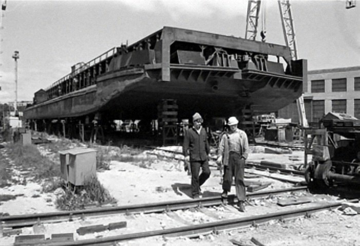 Исторические фото Борского моста