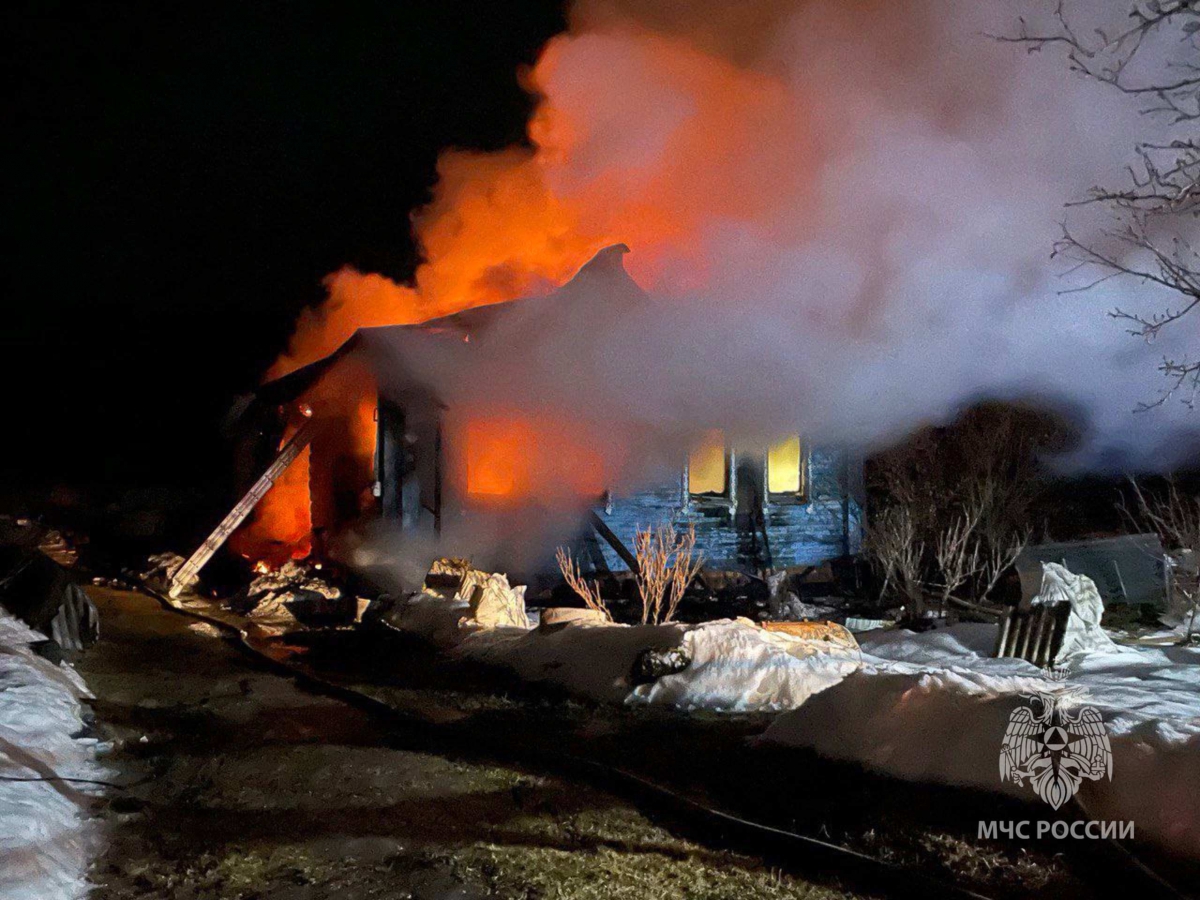 В пожаре погибла женщина