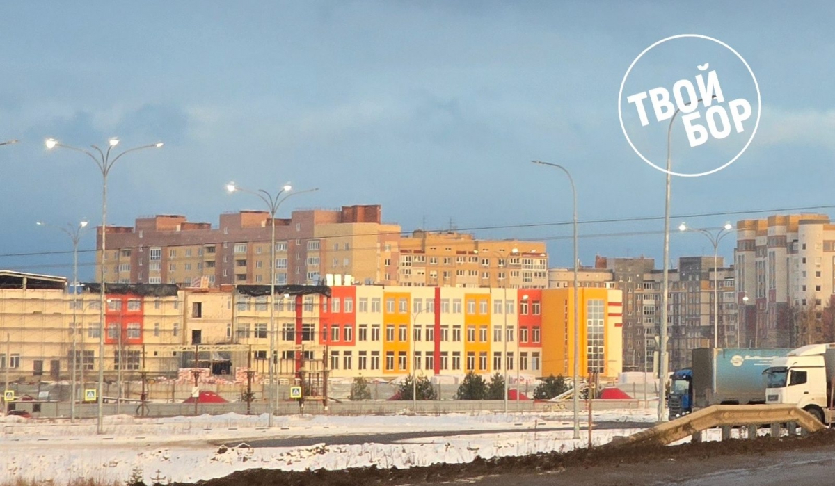 Какая-такая школа в центре Бора?