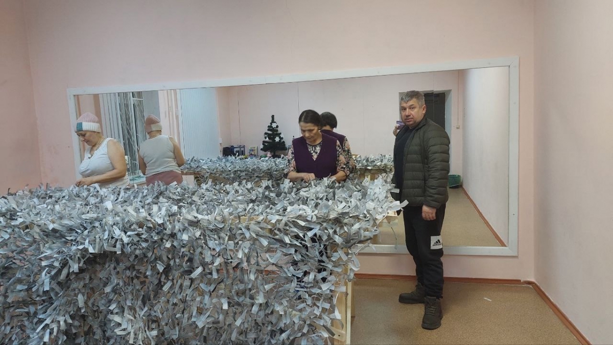 Нужны добровольцы для плетения сетей