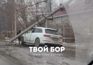 Борчанин поделился кадрами с места ДТП