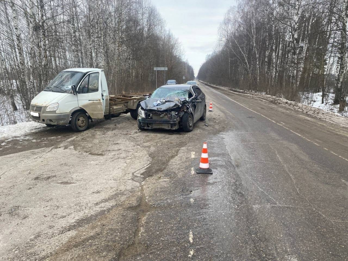 Грубо нарушая, борский водитель попал в ДТП