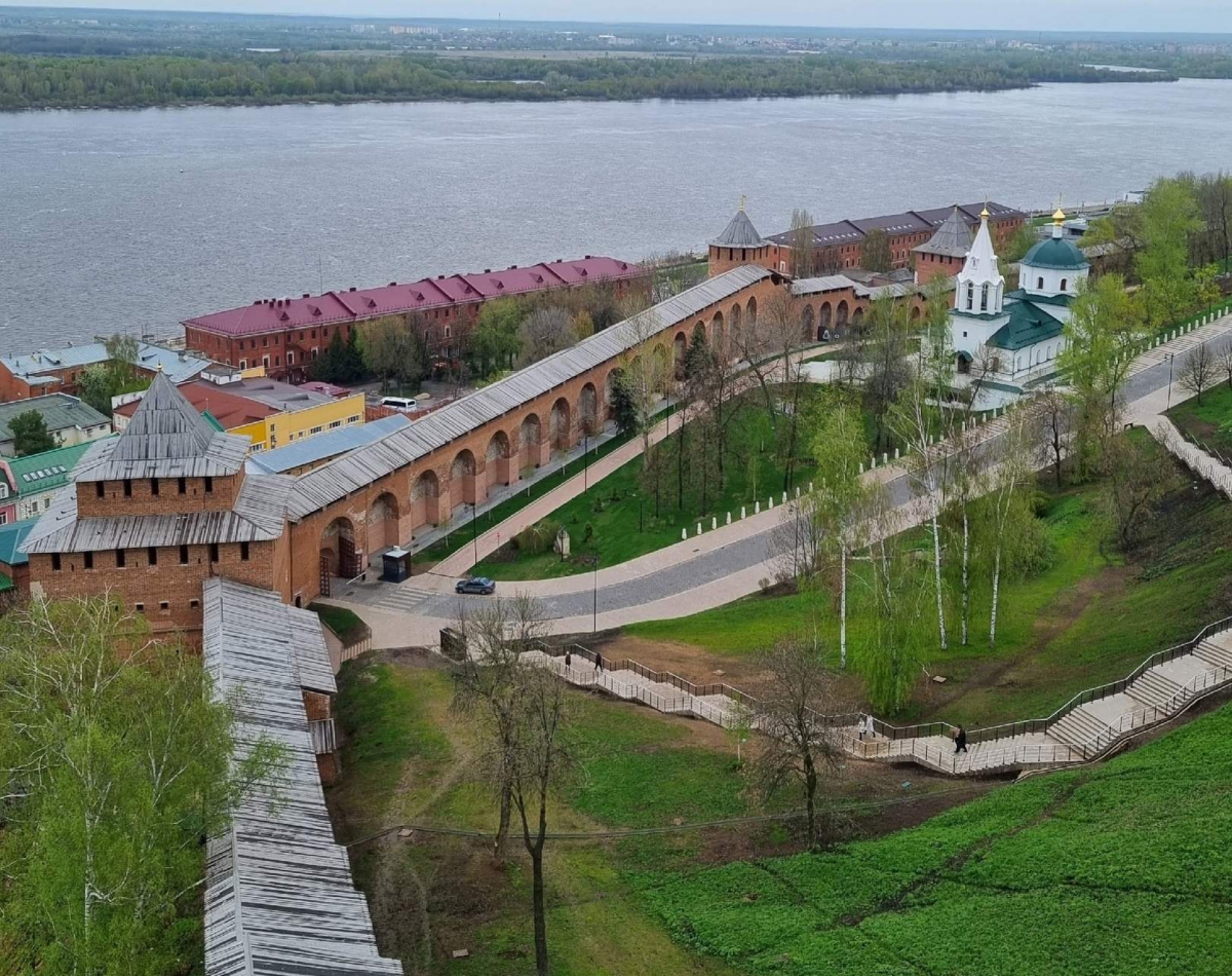 Круговой маршрут по стене Нижегородского кремля откроется 14 марта