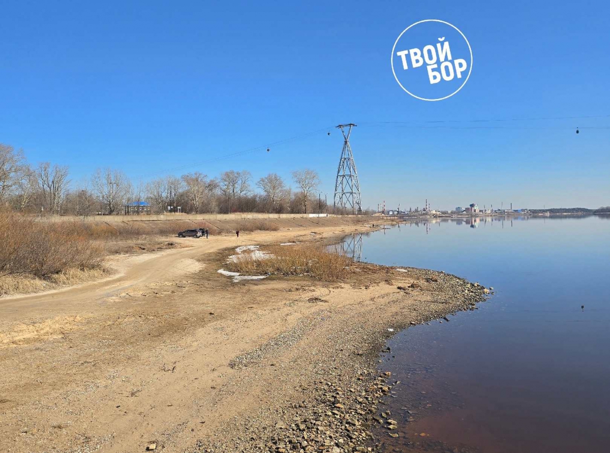 Волга очень сильно обмелела