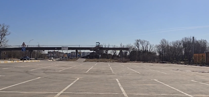 Подход к новому причалу на Бору