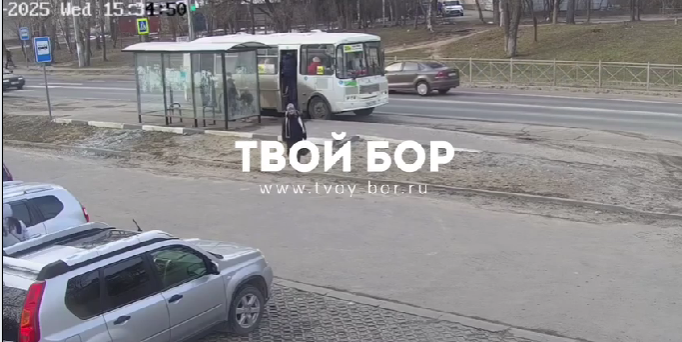 Момент вчерашнего ЧП попал на камеры