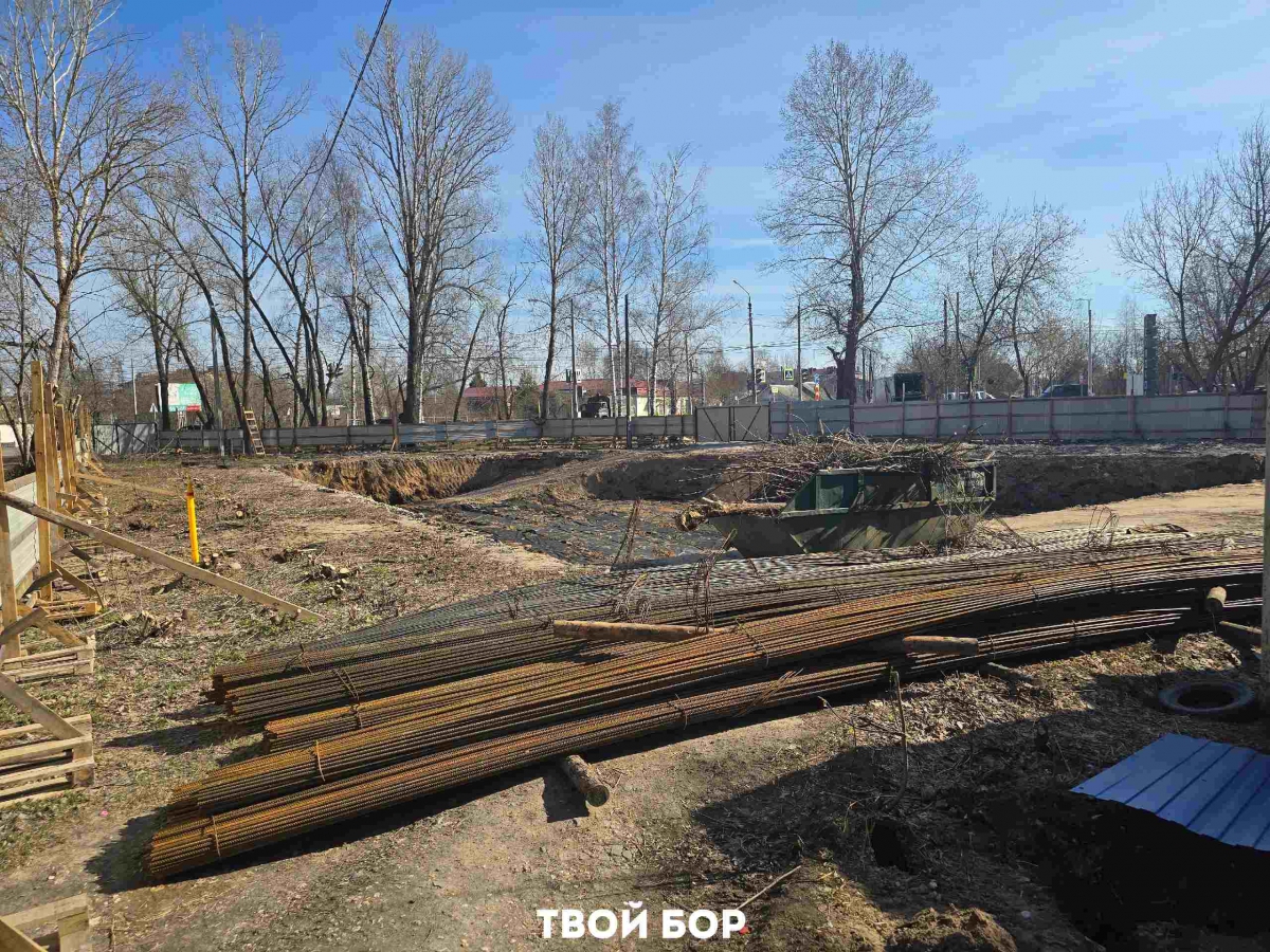 Строительство нового кафе началось на Бору