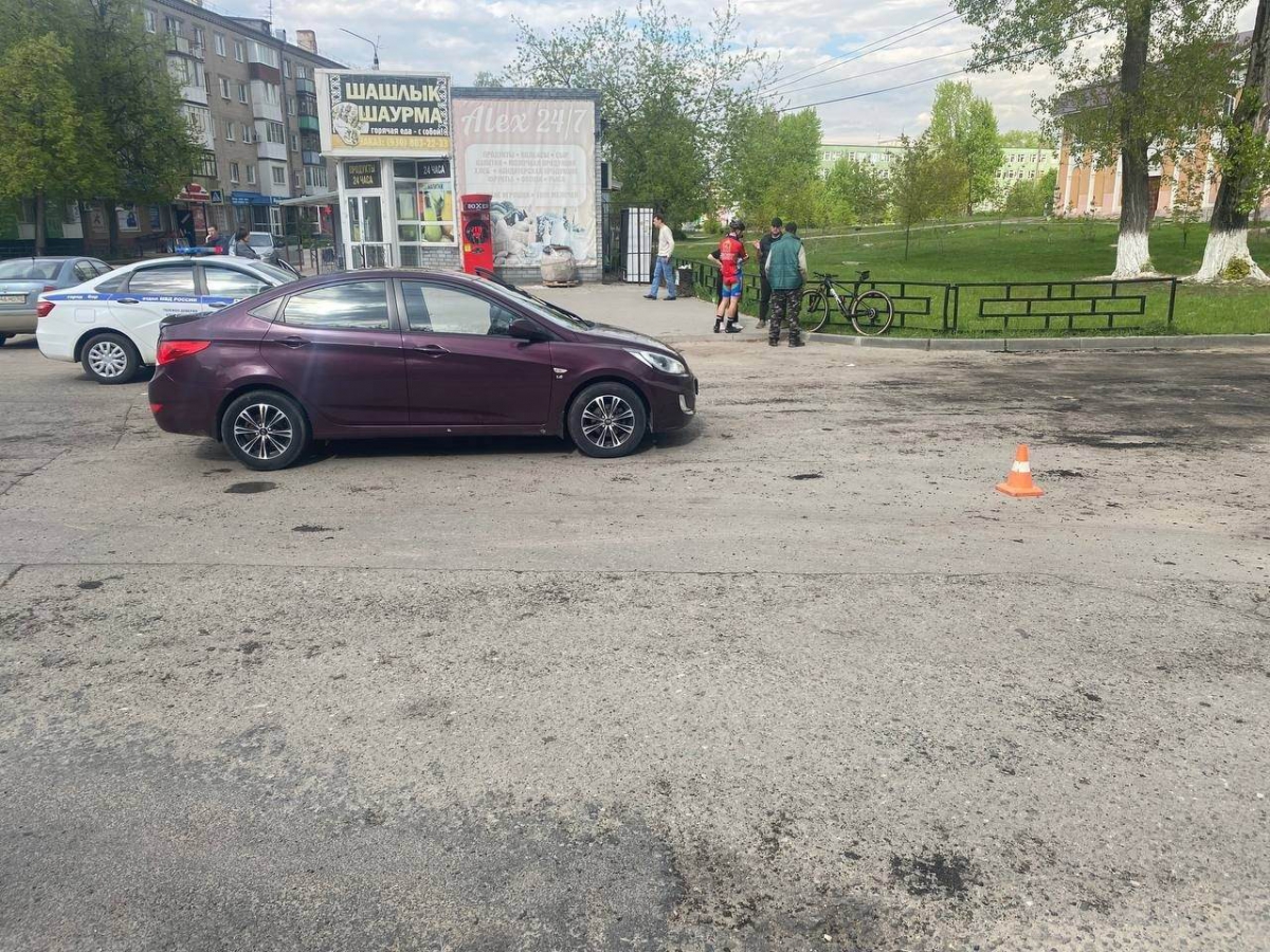 На Мордовском сбили несовершеннолетнего велосипедиста