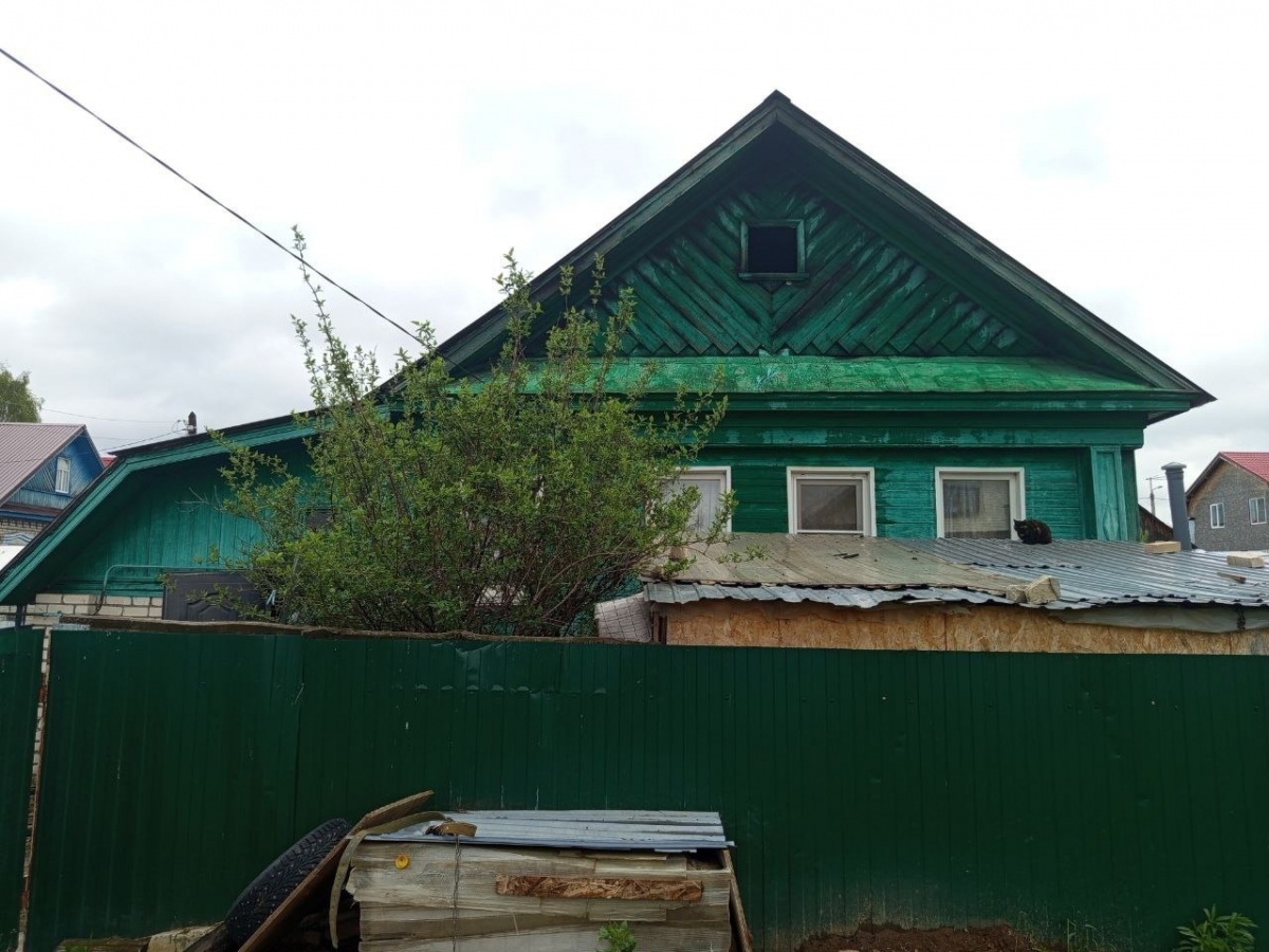 В Малом Пикино горел дом