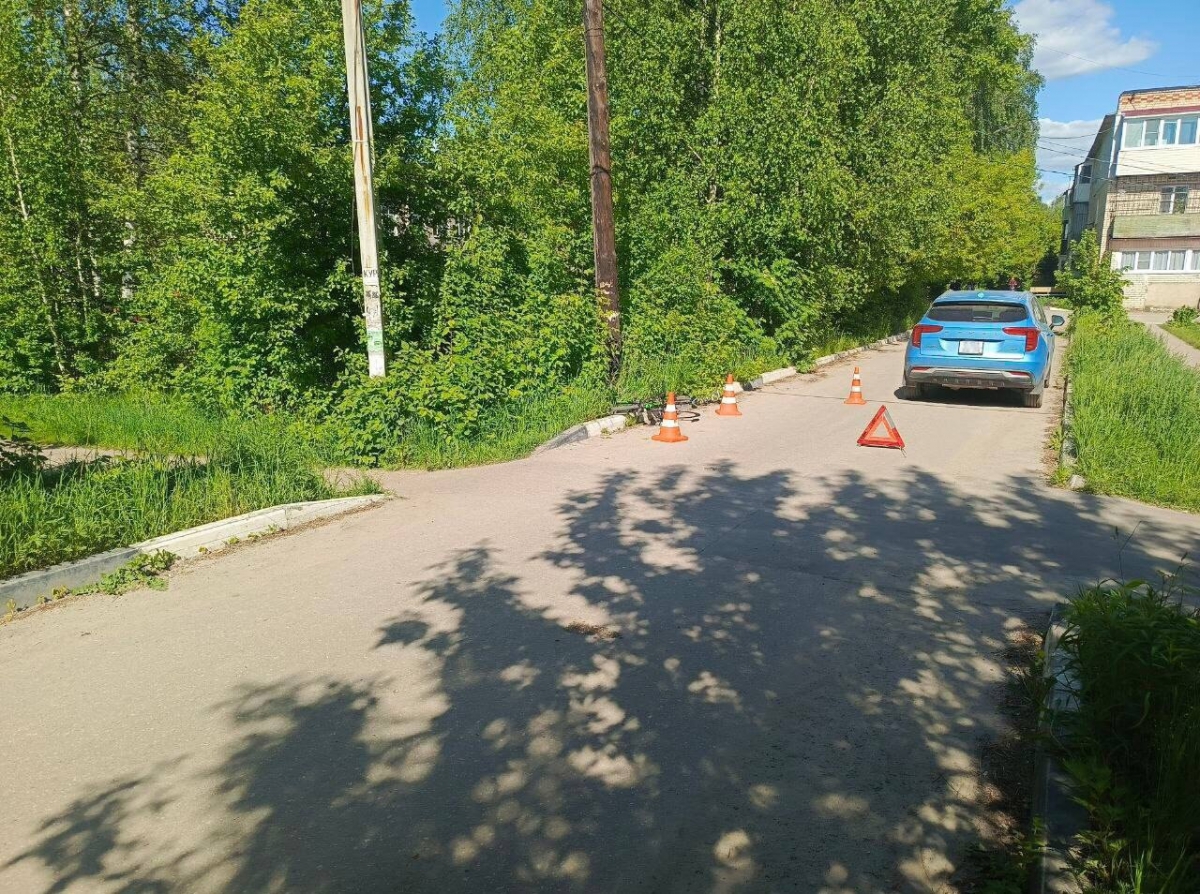 Школьник пострадал в ДТП на Бору