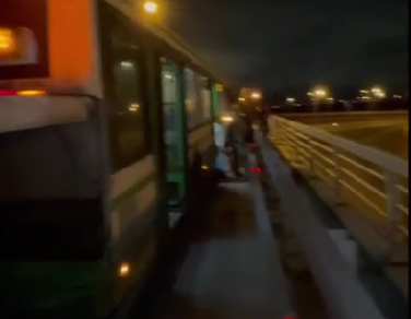 Подписчики поделились видео ЧП