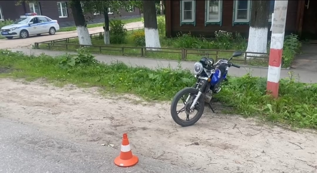 В Неклюдово пострадал малолетний водитель