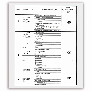 Стоимость проезда в автобусах «Борского ПАП» вырастет 2