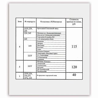 Стоимость проезда в автобусах «Борского ПАП» вырастет 1
