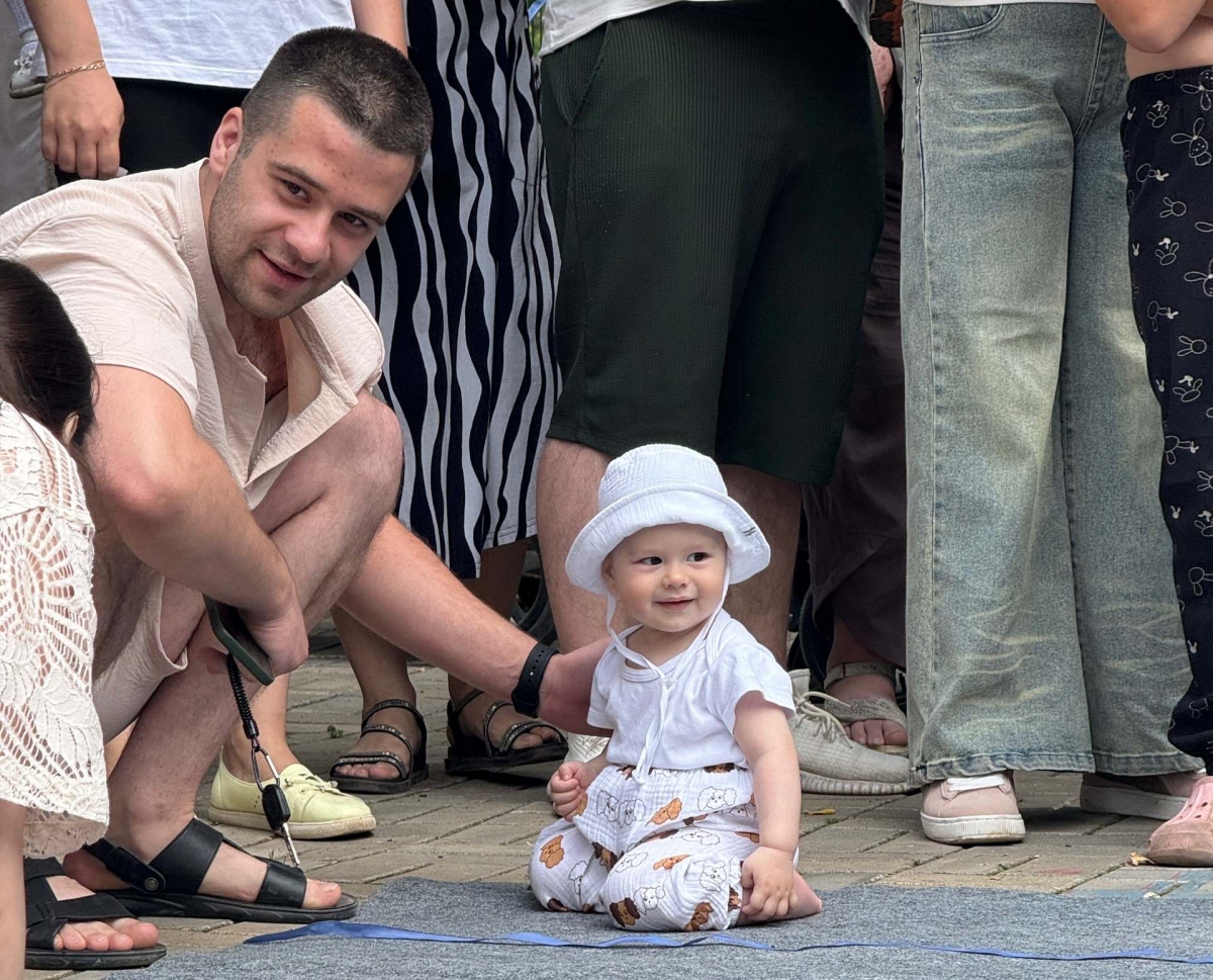 На Бору прошёл пробег ходунков, ползунков и бегунков