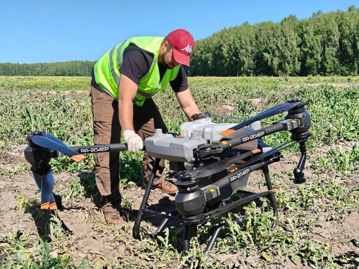 Беспилотники для сельского хозяйства начали испытывать в Нижегородской области