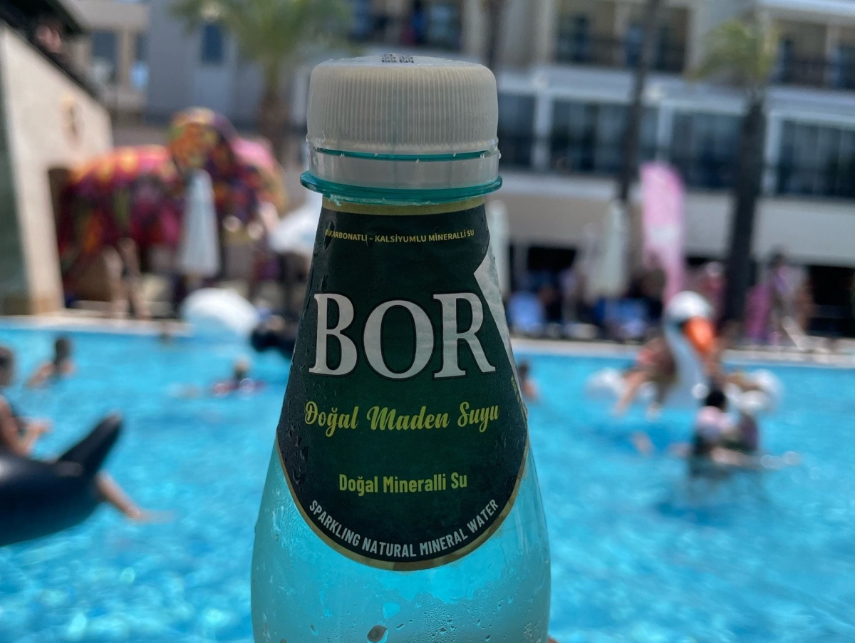 Воду с названием «Bor» отыскали наши подписчики в Турции