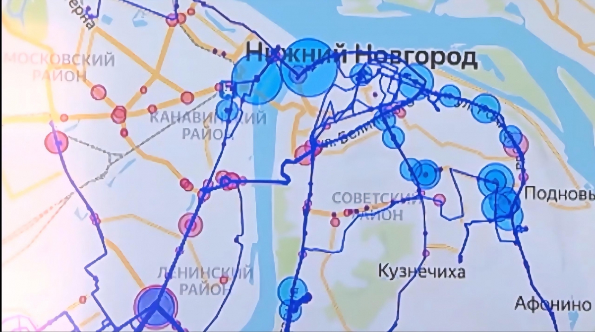 В Нижнем назвали участки дорог, где водители испытывают самый сильный стресс