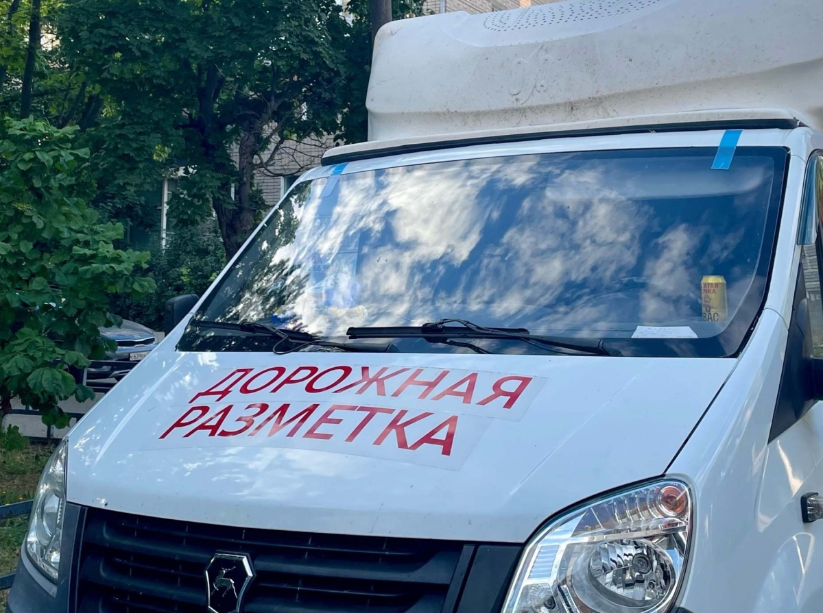 На Бору обновят дорожную разметку