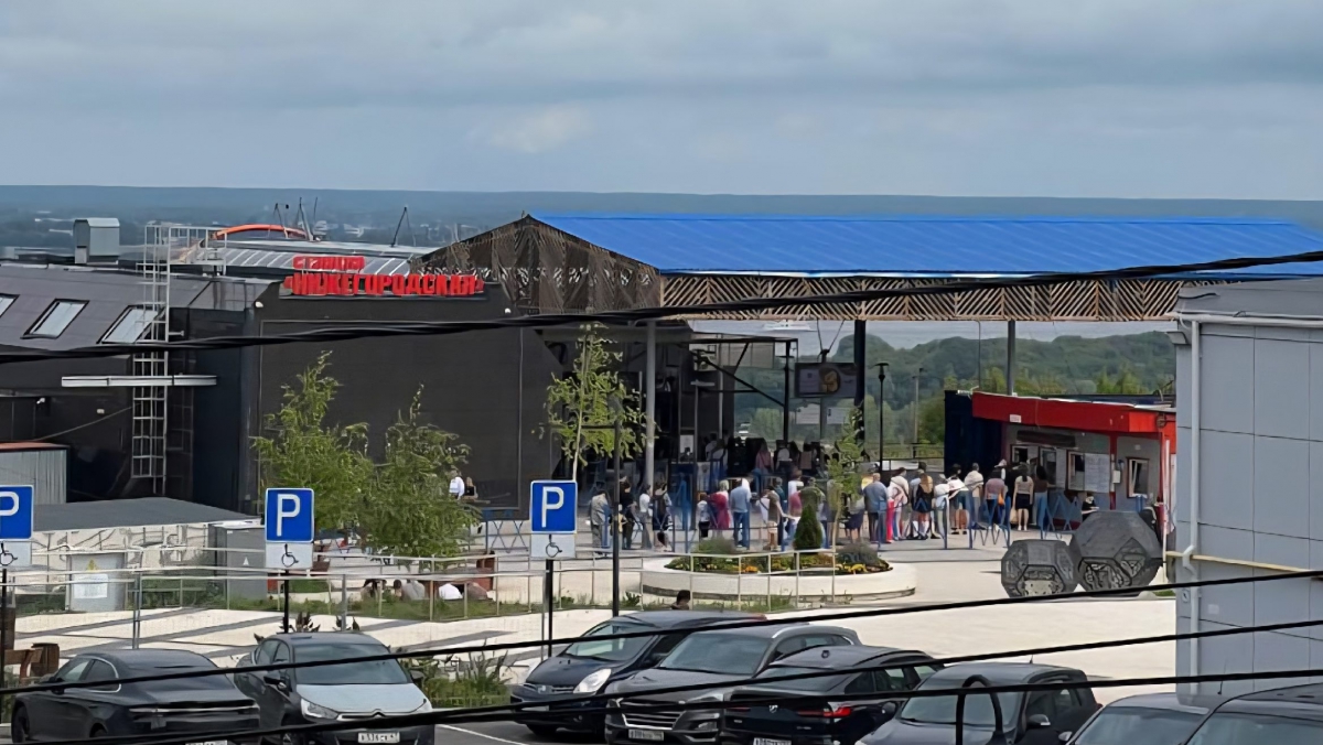 На Нижегородской стороне канатки – обновка