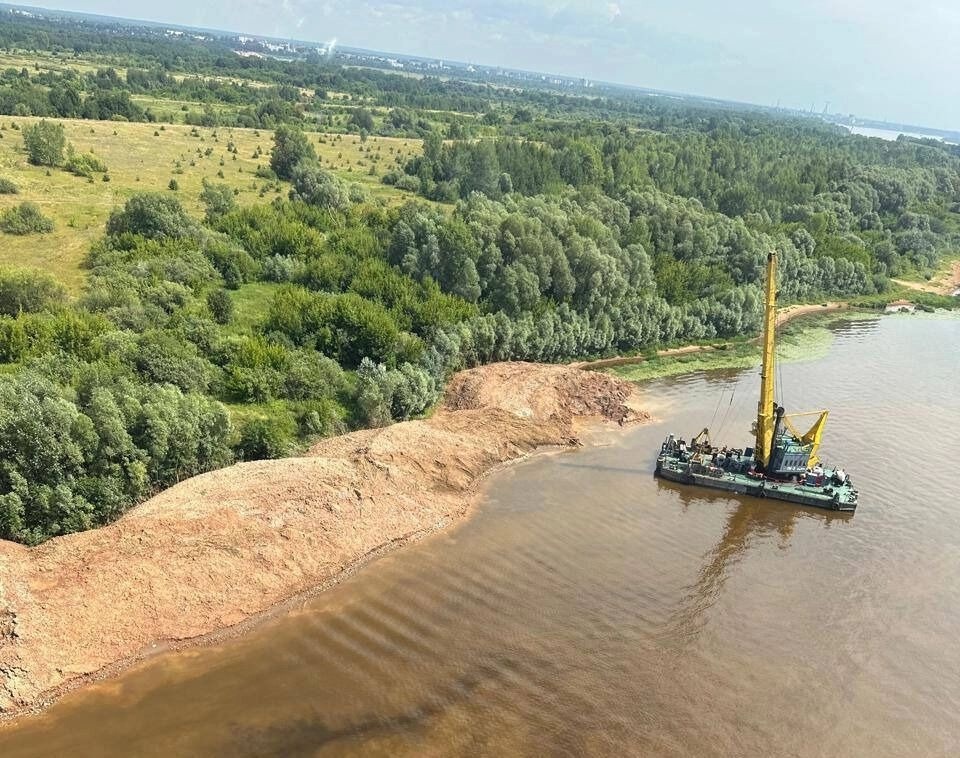 Что происходит на островах и берегах Борской поймы?