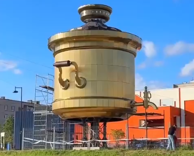 Самовар – фонтан!