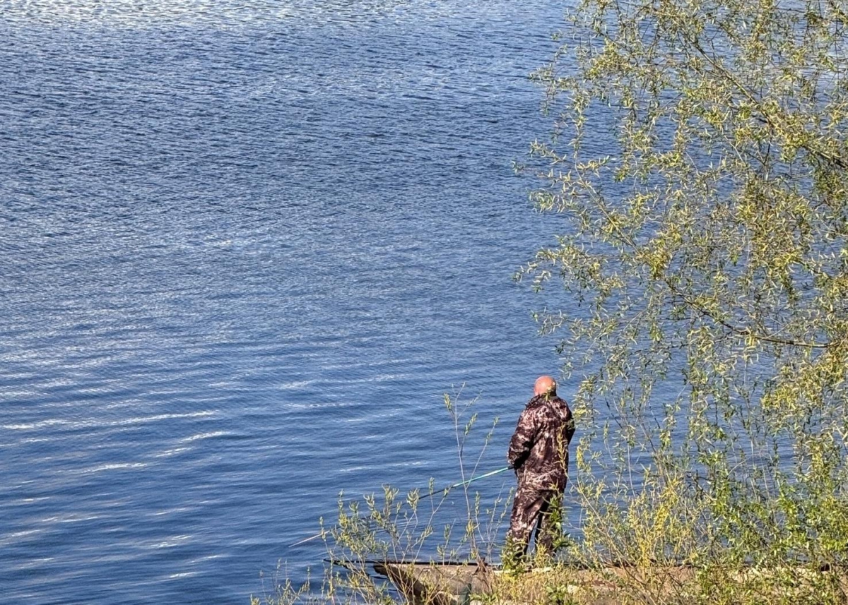 О неудачном дне одного борского рыбака