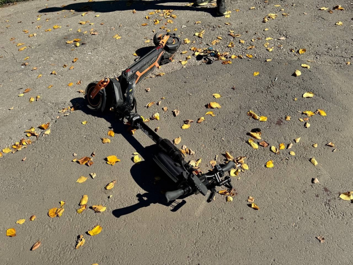 На Бору сбили самокатчика