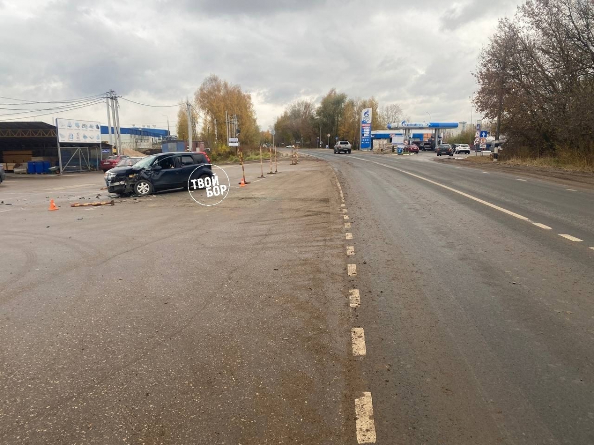 На Бору двое детей пострадали в ДТП