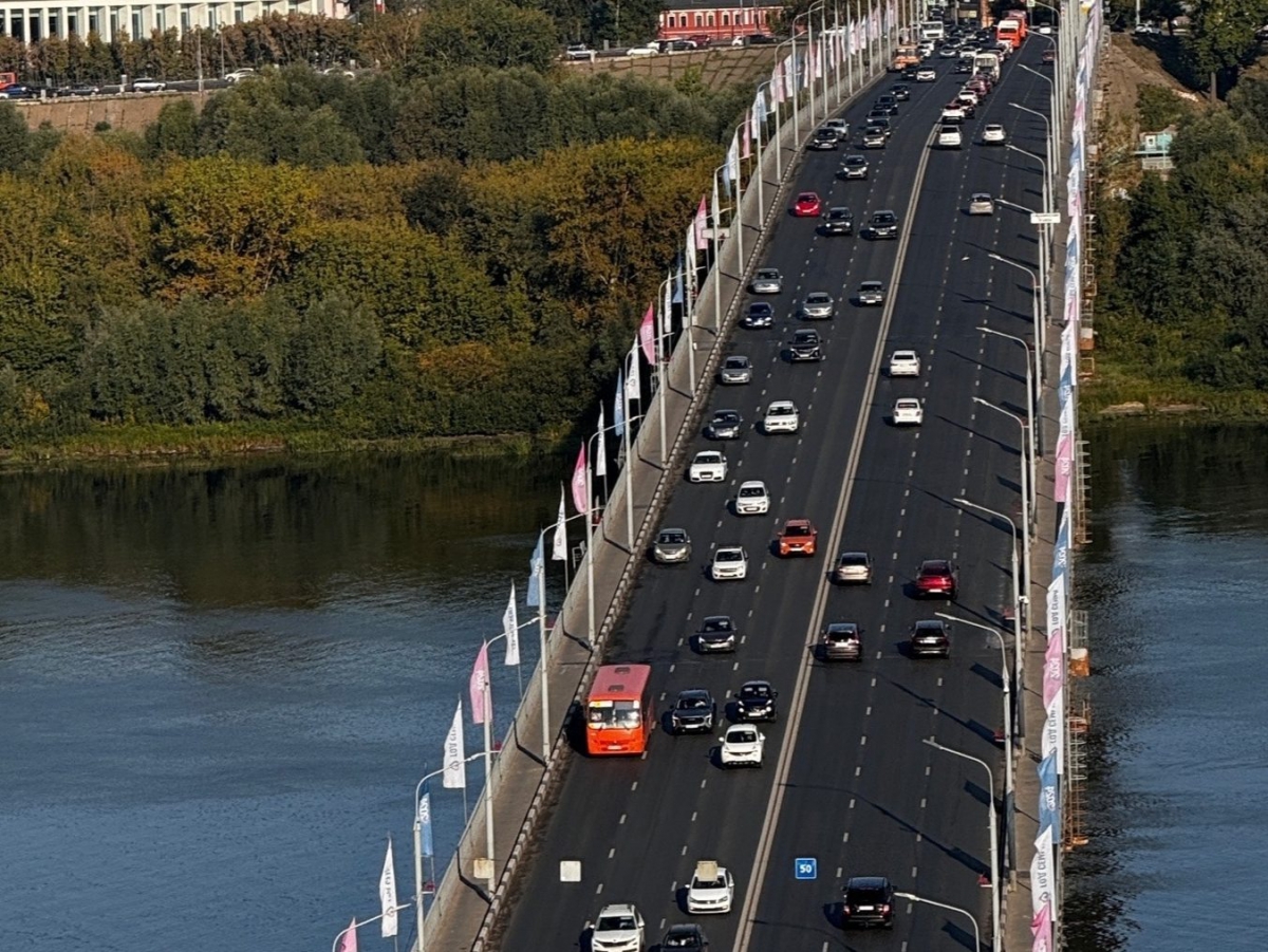 На Канавинском мосту ограничили скорость