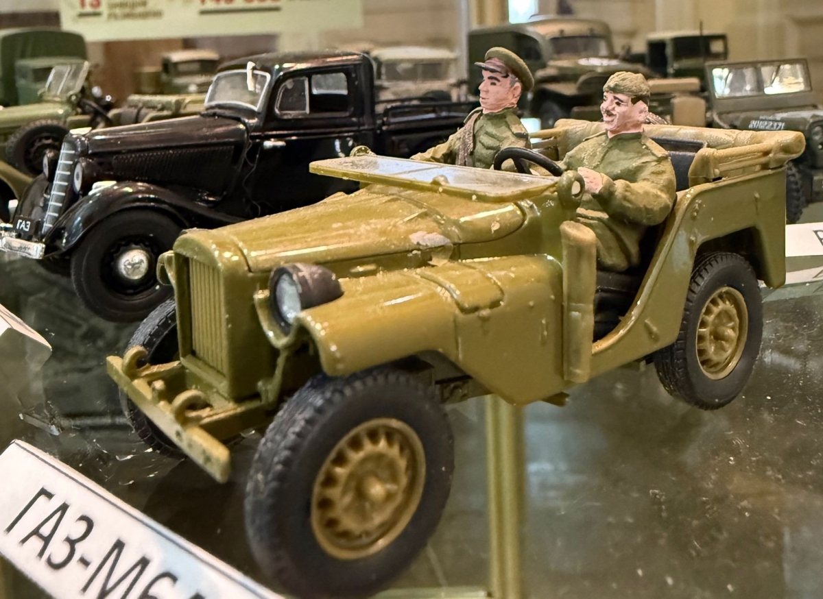 В Борском Краеведческом музее можно посетить выставку моделей техники времен ВОВ