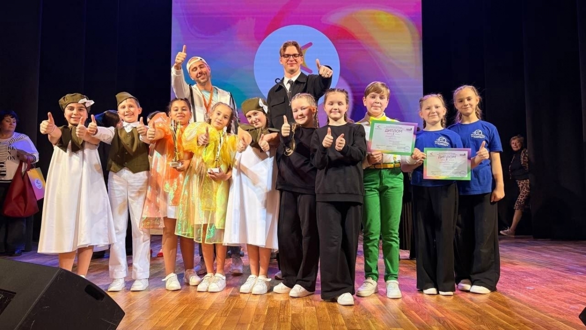 Пост гордости за юные борские таланты