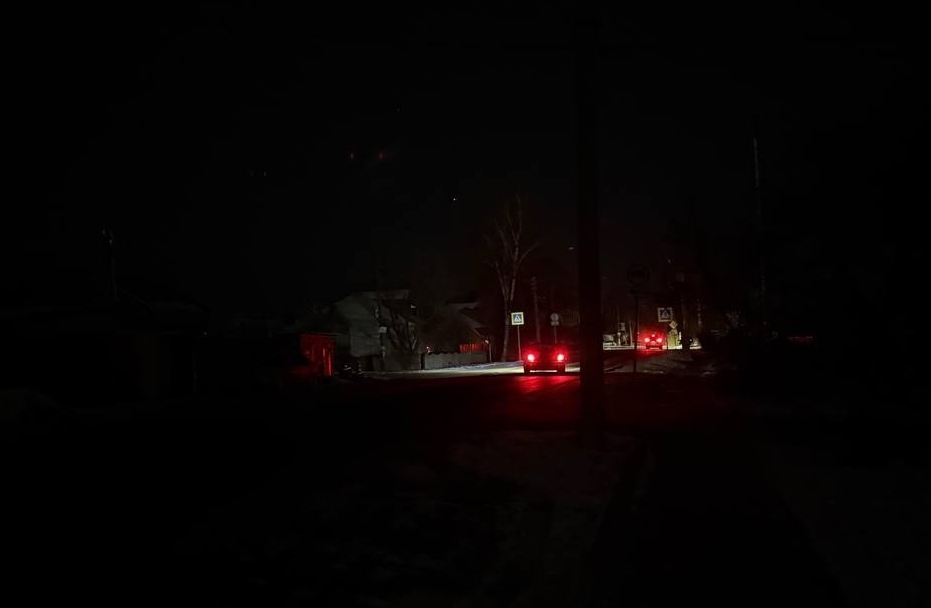 Подписчики пожаловались на отсутствие света на улице Степана Разина