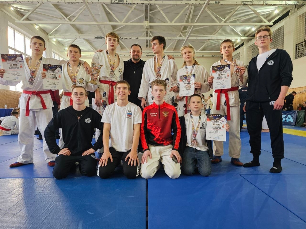 Юные борчане успешно выступили на всероссийском турнире по рукопашному бою
