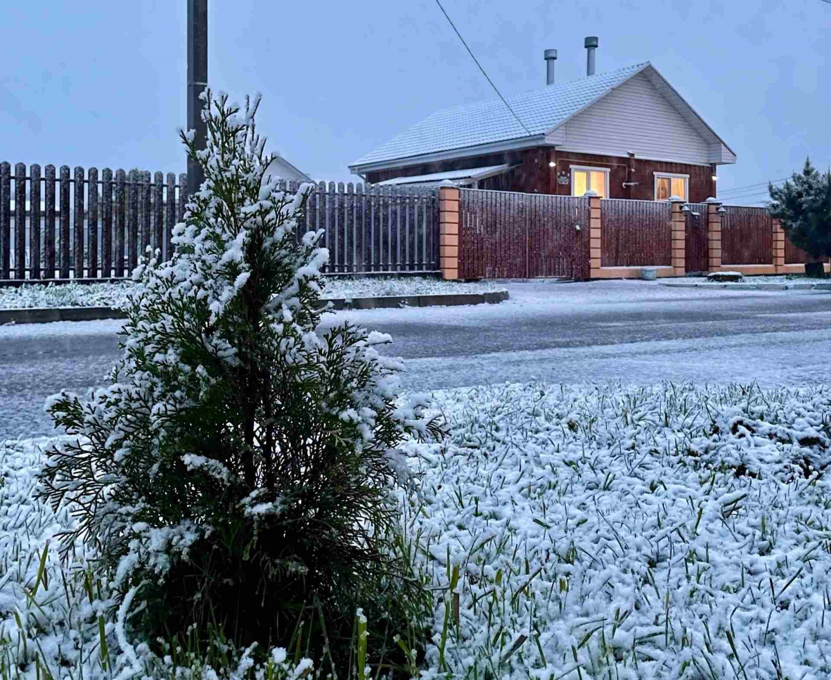 Первый снег ожидается 13 ноября