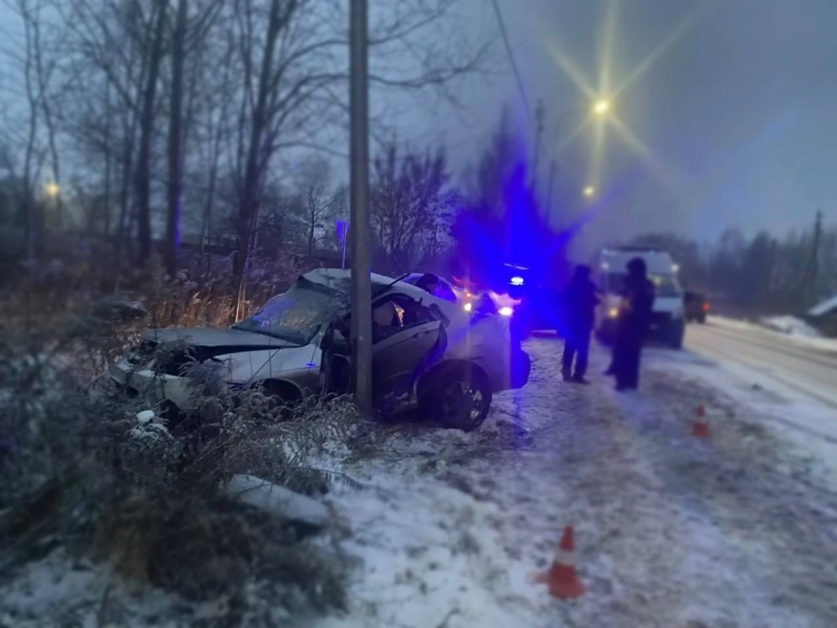 Большая скорость и неблагоприятно погодные условия стали причиной гибели молодого человека на Бору