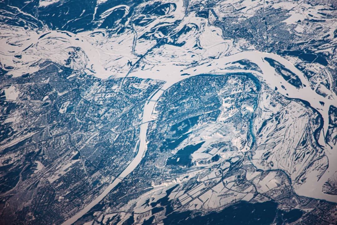 Космонавт опубликовал фотографию Нижнего Новгорода, сделанную с орбиты Земли