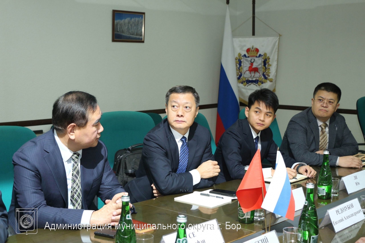 На Бор приезжали китайцы