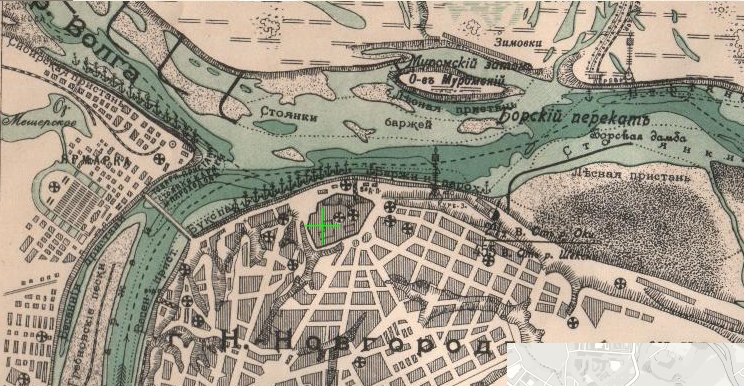 Левый берег. Муромский затон.