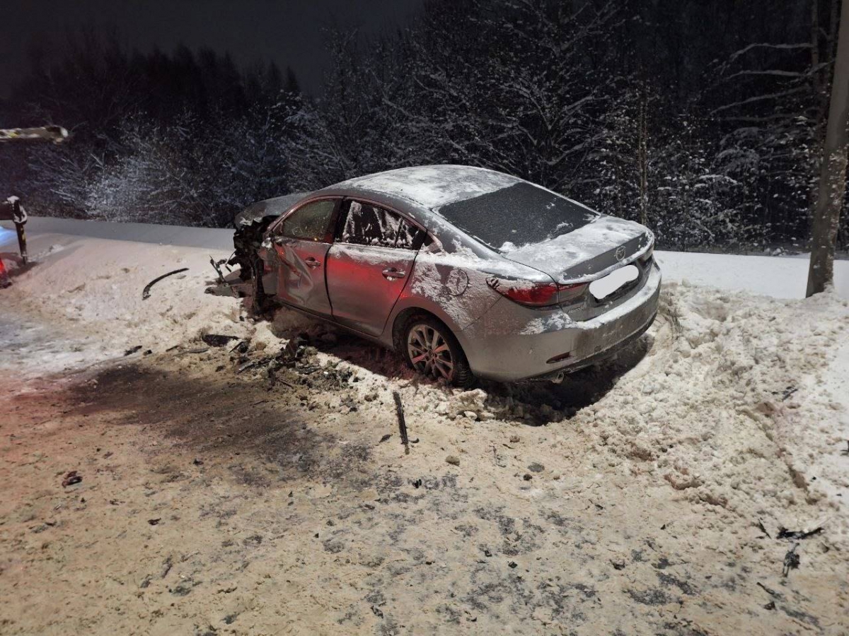 На Бору произошло серьёзное ДТП с двумя пострадавшими