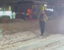 Город Бор официально перешёл на зимний режим