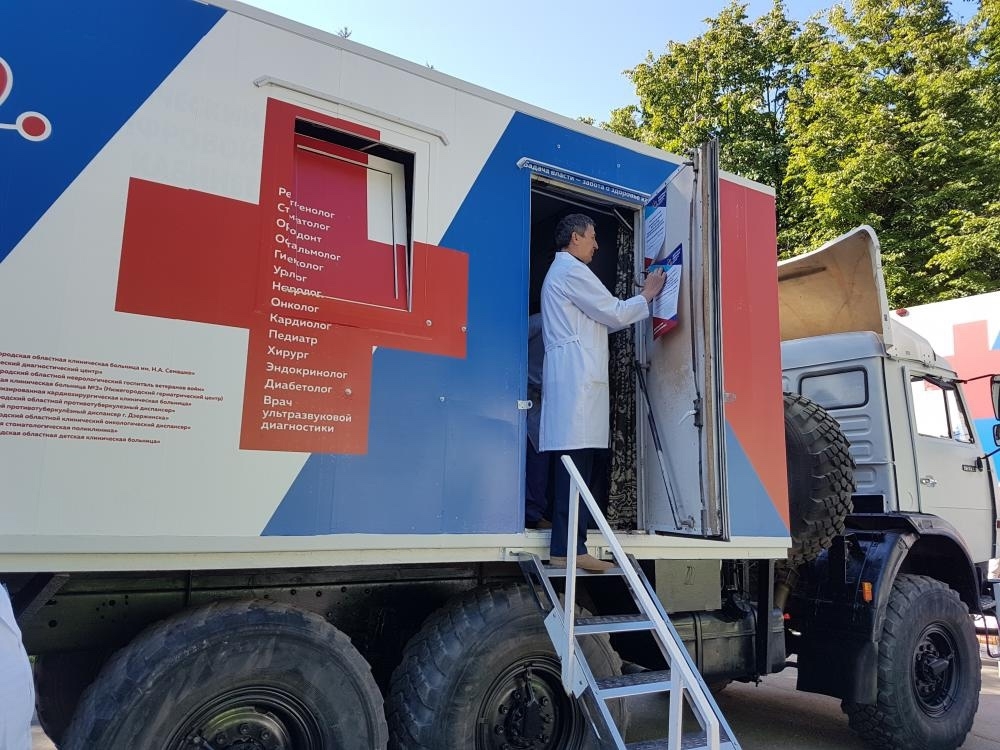 «Поезд здоровья» приедет на Бор