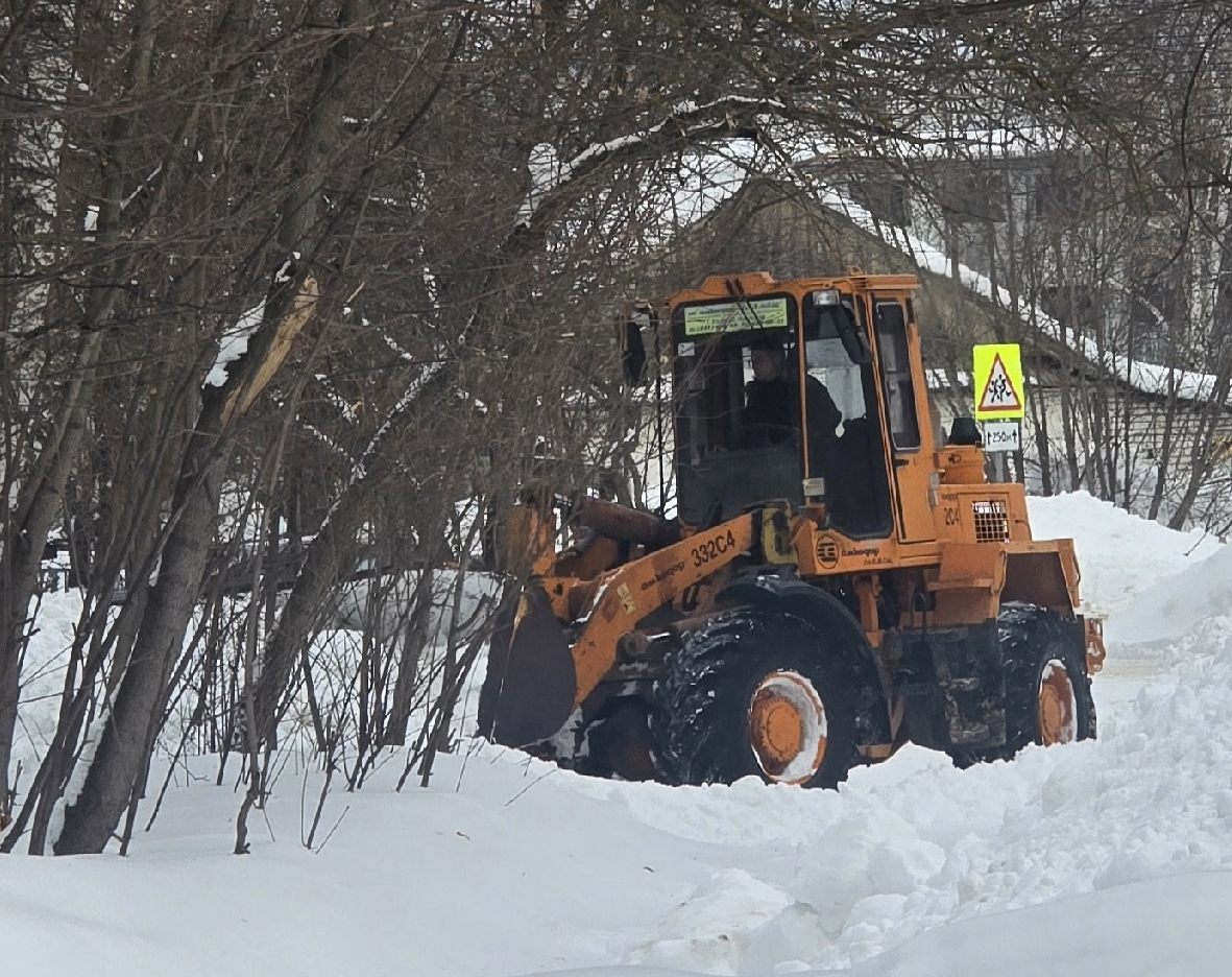 Администрация о работе МБУ «Управление благоустройства» по уборке снега в городе
