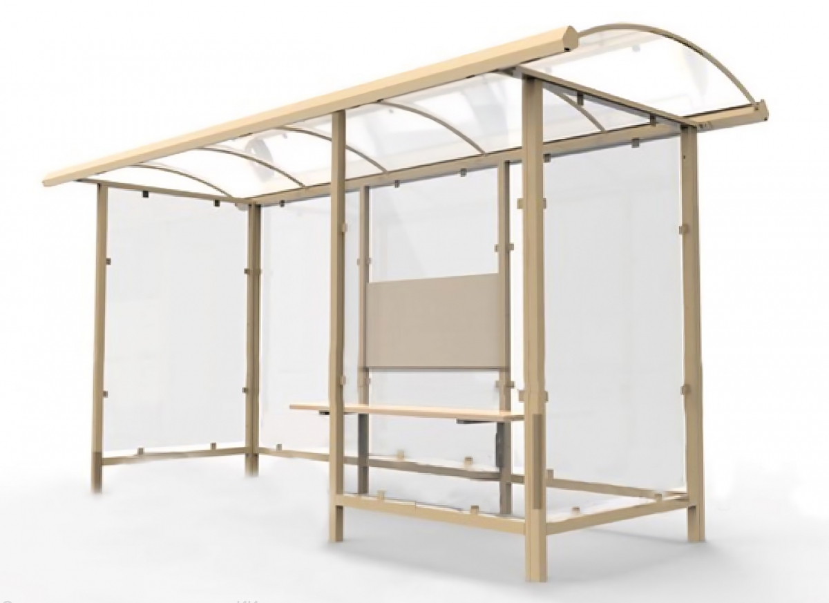 Новые автобусные остановки установят на Бору